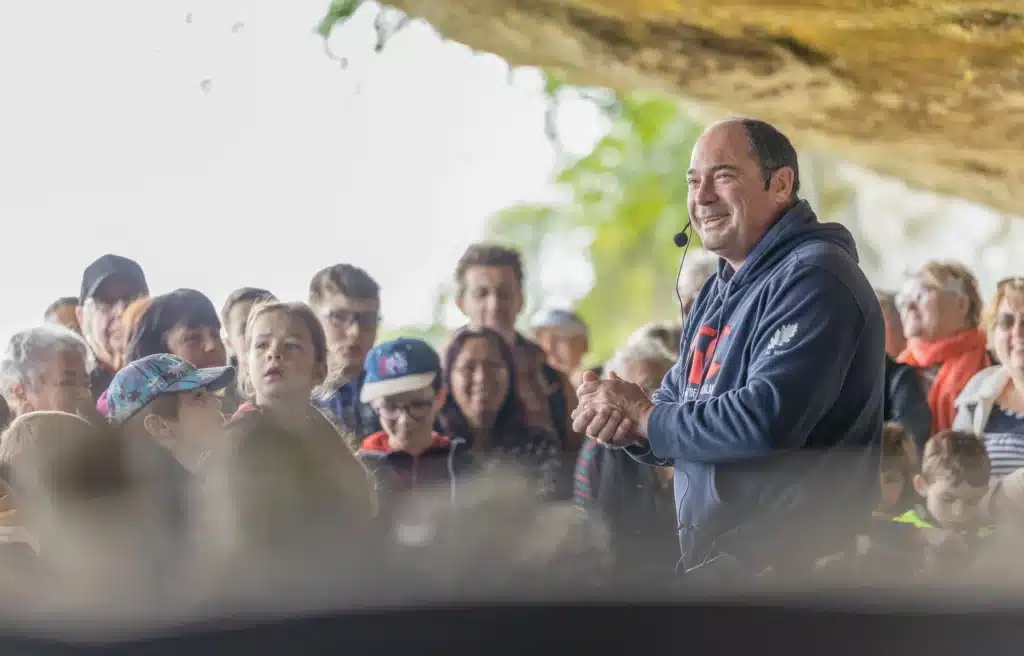 visite avec guide la roque saint christophe
