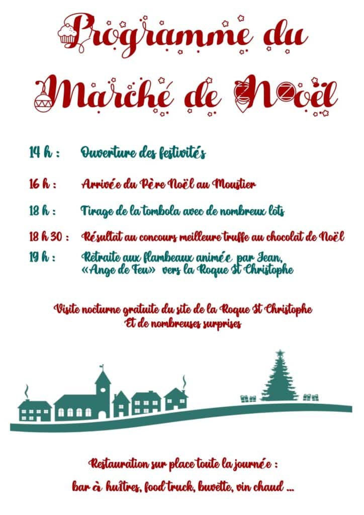 marché de noel du 6 decembre