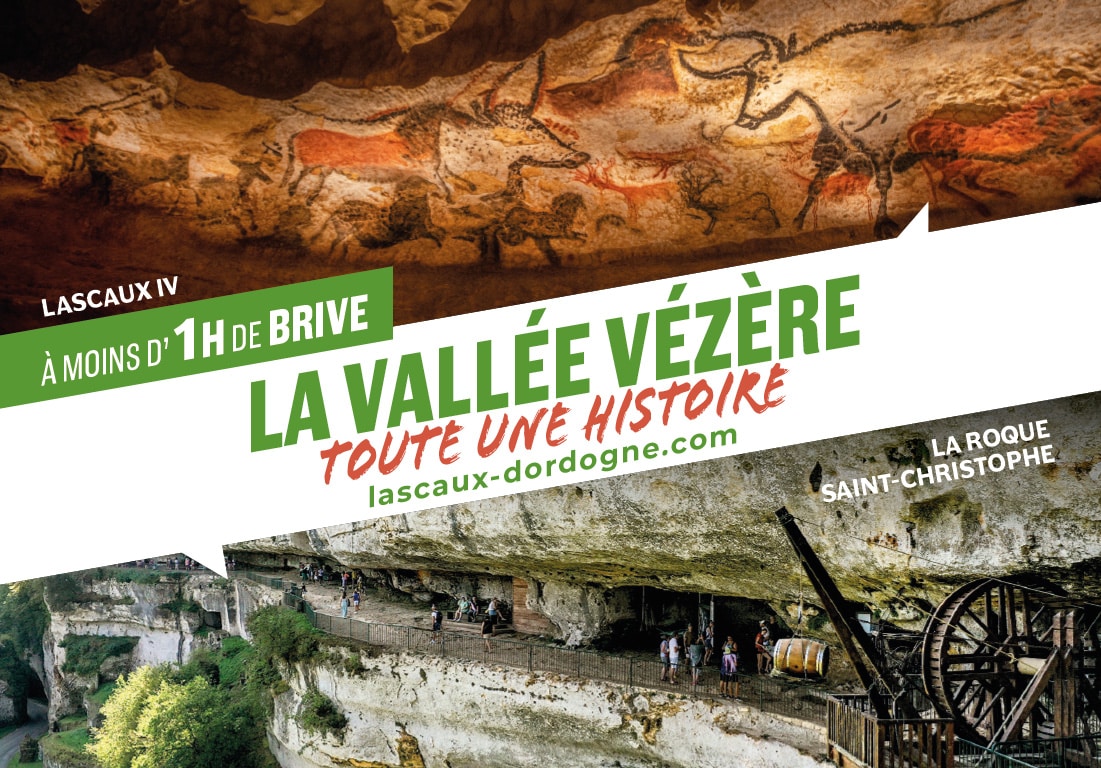 Lascaux 4 et la Roque Saint-Christophe : un partenariat pour faire rayonner la Vallée de la Vézère