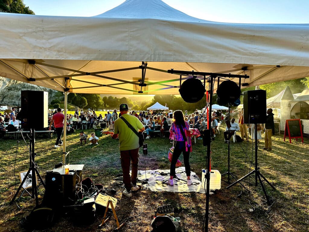 Marché gourmand st leon