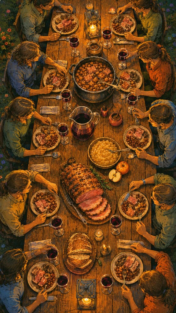 repas medieval 4