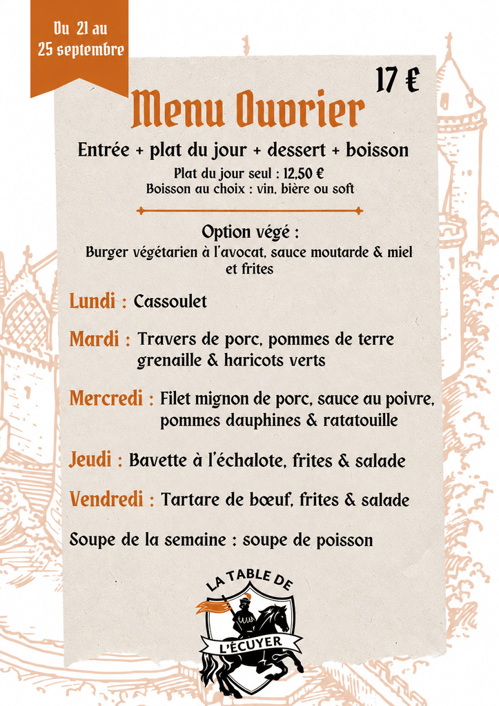 menu 21 sept 25 sept